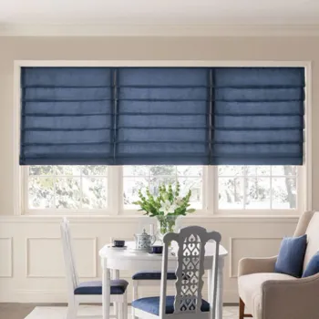 Motorized Tailored Roman Shades