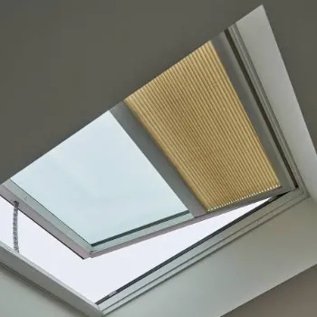 Light Brown Skylight Blinds