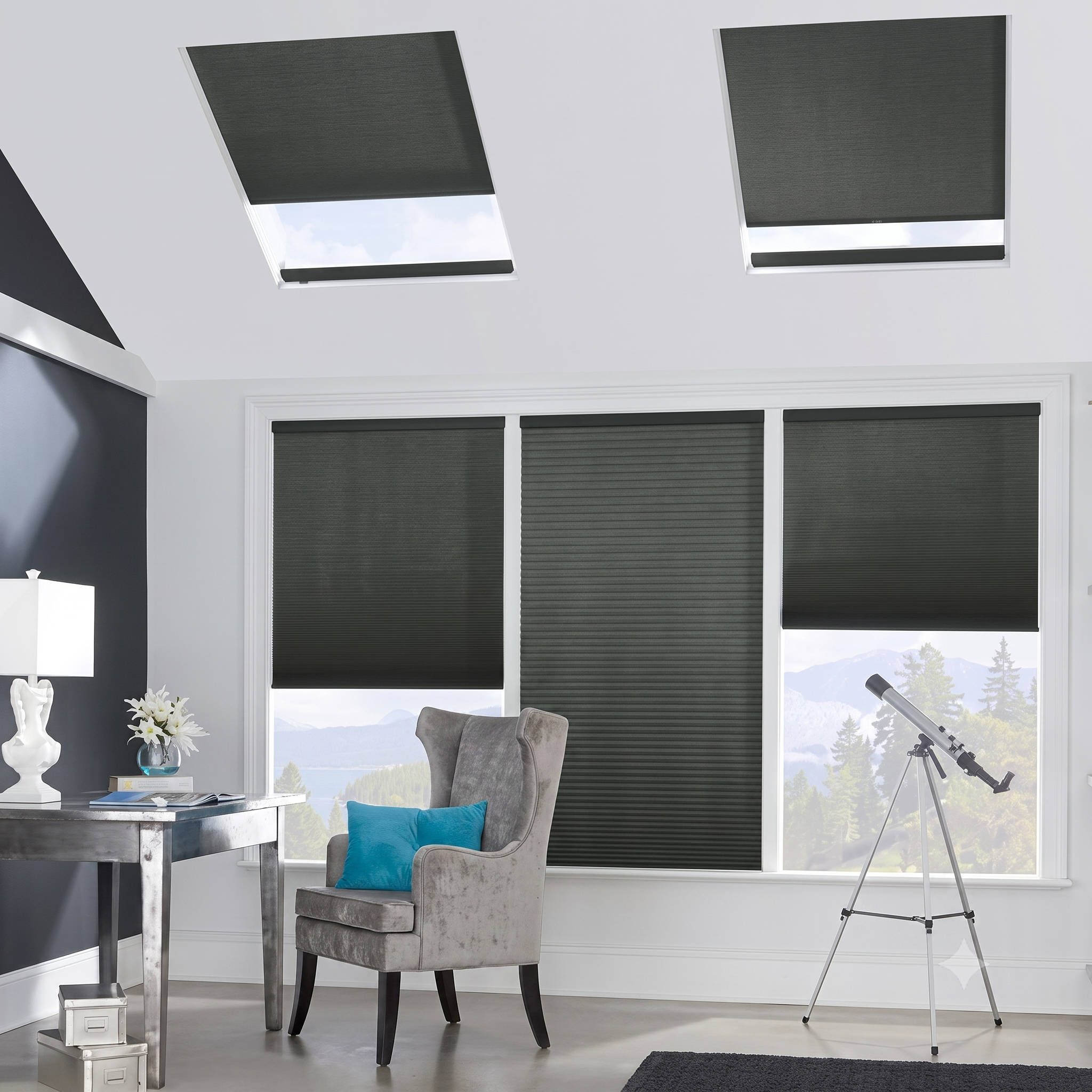 Blackout Skylight Blinds for roof windows