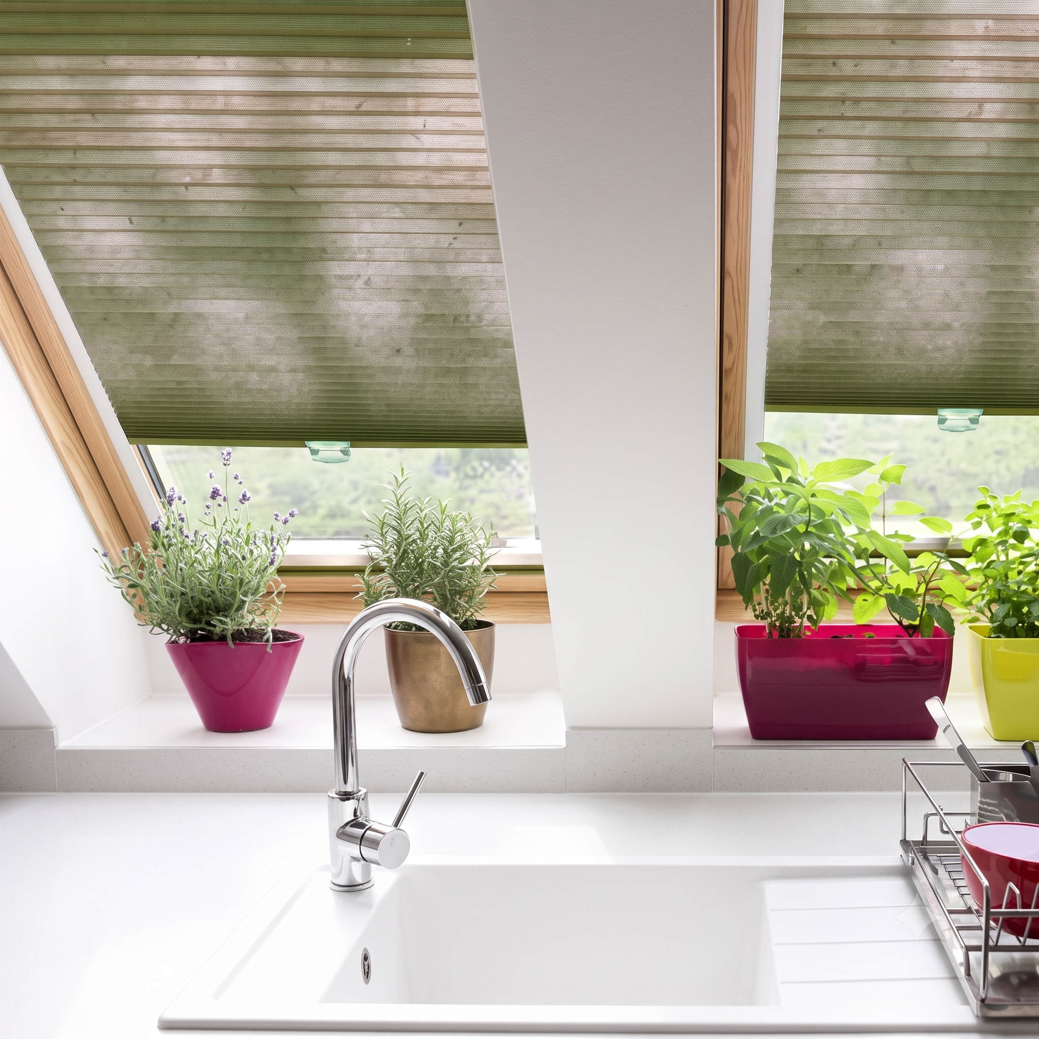 Skylight Blinds for Kitchen