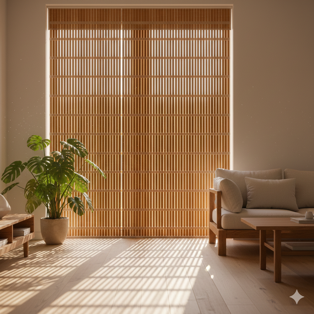 Natural bamboo look