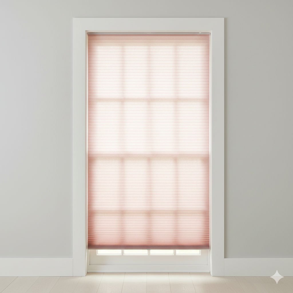 Honeycomb blinds for energy efficient windows