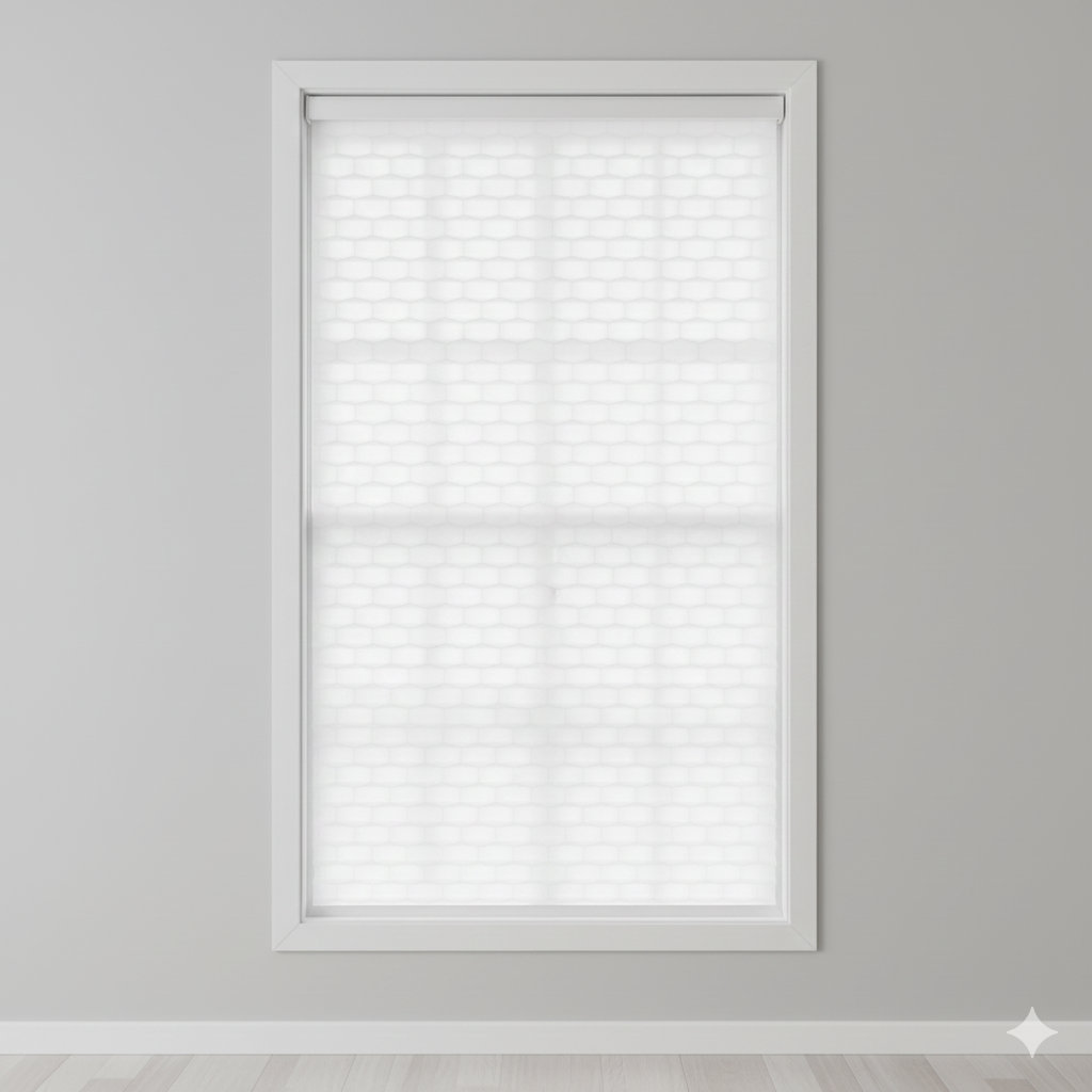 Honeycomb blinds installation 3