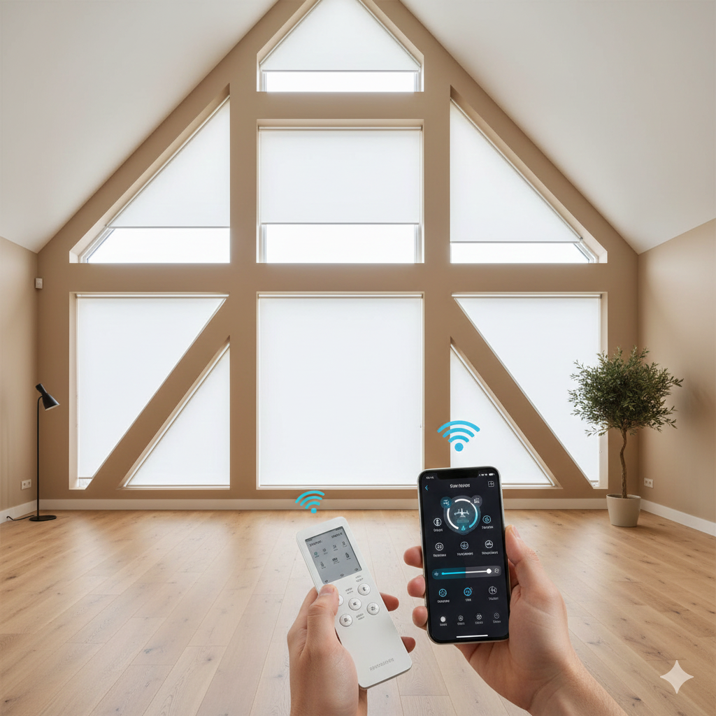 Motorized blinds for smart homes