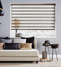 Twilight blinds for bedroom with soft light filtering