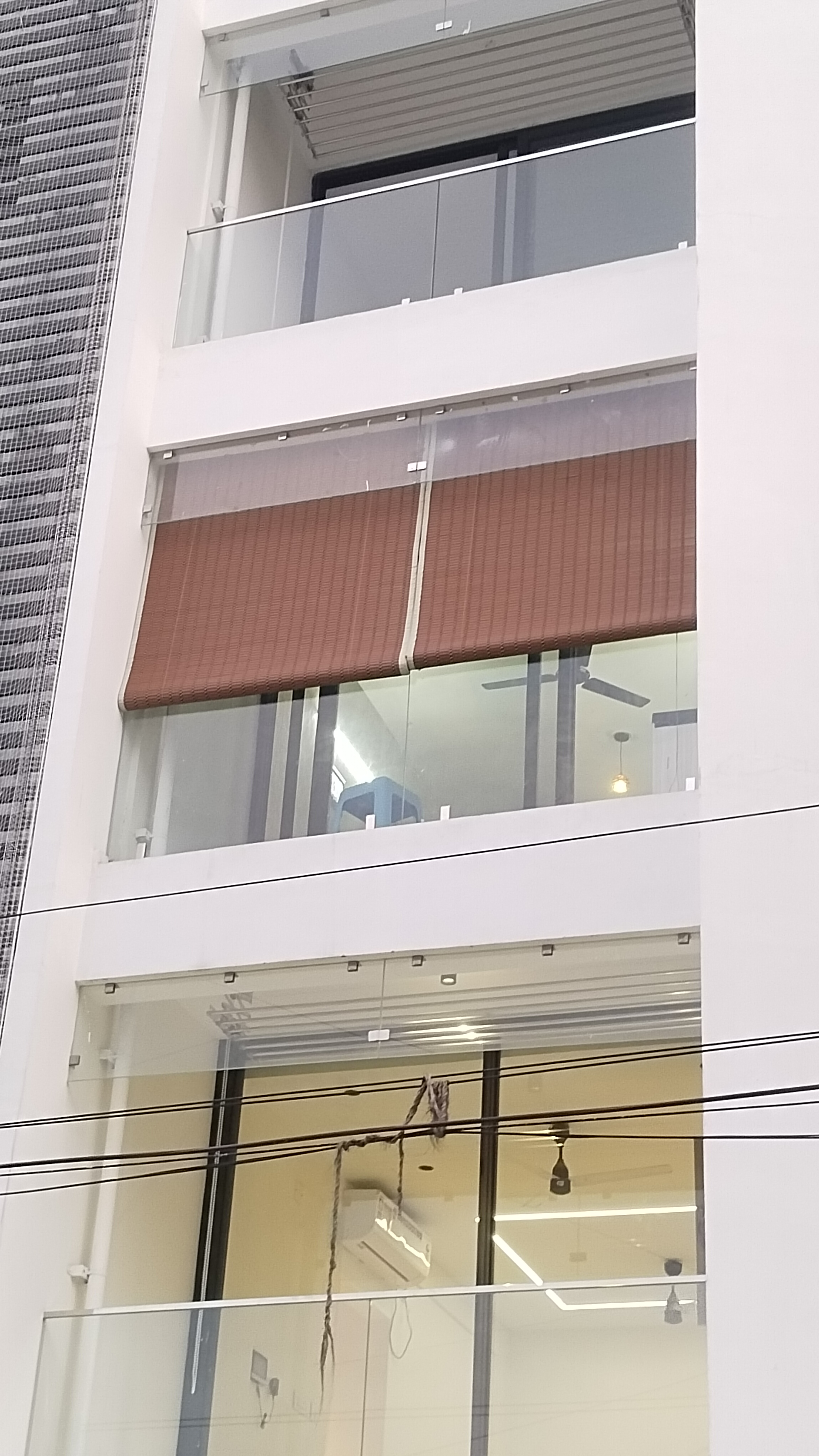 Roll-Up Monsoon Blinds