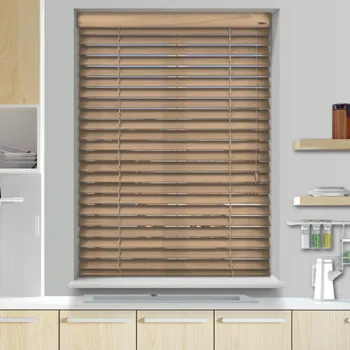 Motorised Wooden Blinds