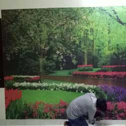 Paintable Wallpaper Installation