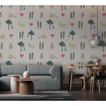 Cream Design Wallpaper